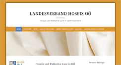 Desktop Screenshot of hospiz-ooe.at