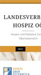 Mobile Screenshot of hospiz-ooe.at